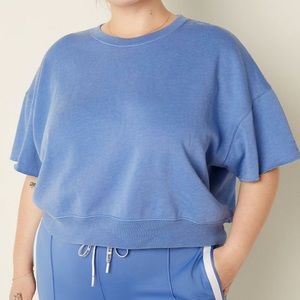 Pink - Victoria Secret - Crop Sweatshirt Tee